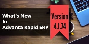 Employee Management Software Advanta Rapid ERP Update 4.1.74