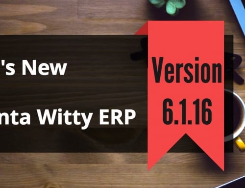 Small Business Account Software Advanta Witty ERP Update 6.1.16