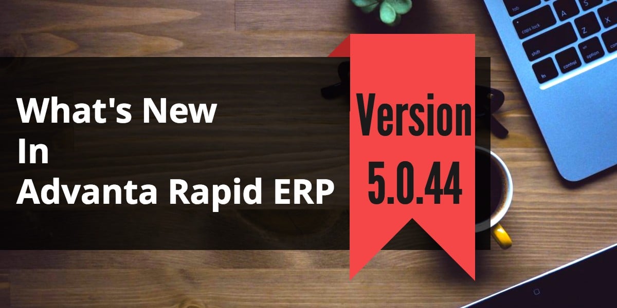 School Administration System Advanta Rapid ERP Update 5.0.44